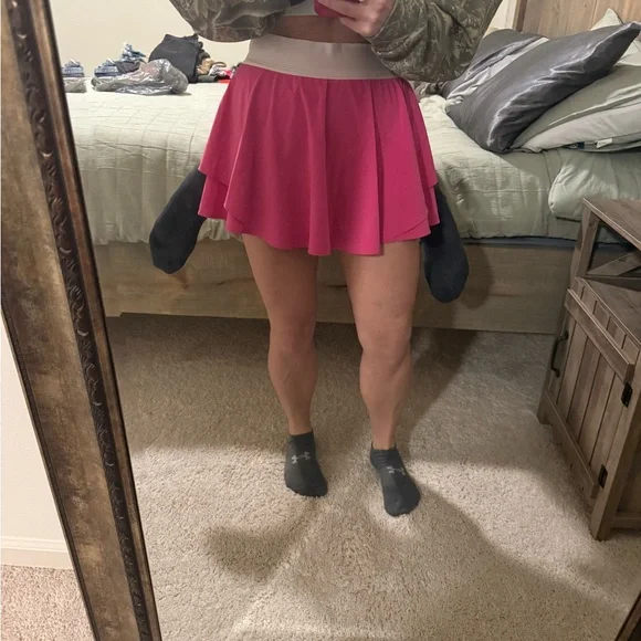 Lululemon Court Rival High-Rise Skirt Sonic Pink Womens size 6 - Picture 5 of 6